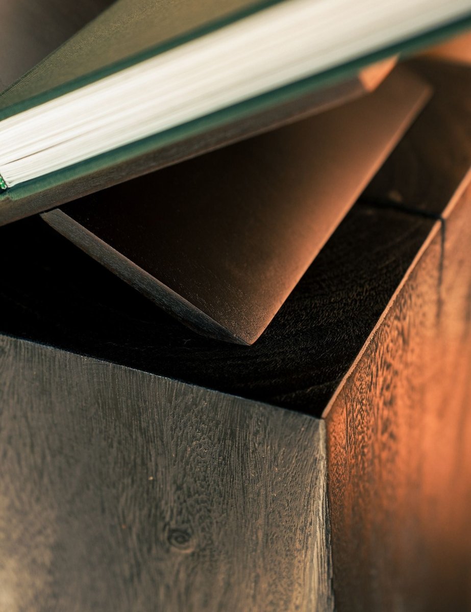 Matte Charcoal Book Stand by STAY IN